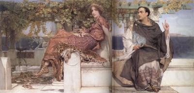 The Conversion of Paula by Saint Jerome (mk23), Alma-Tadema, Sir Lawrence
